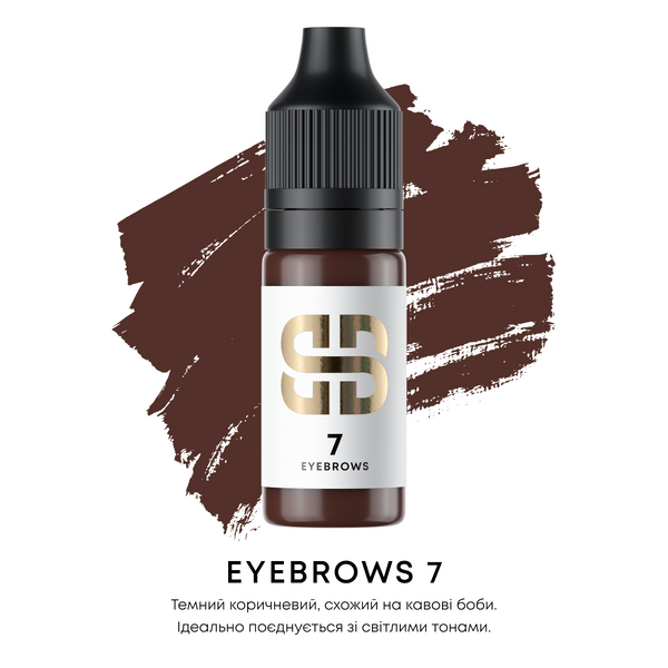 Professional Eyebrow Pigment Set BB Color, 5x10ml