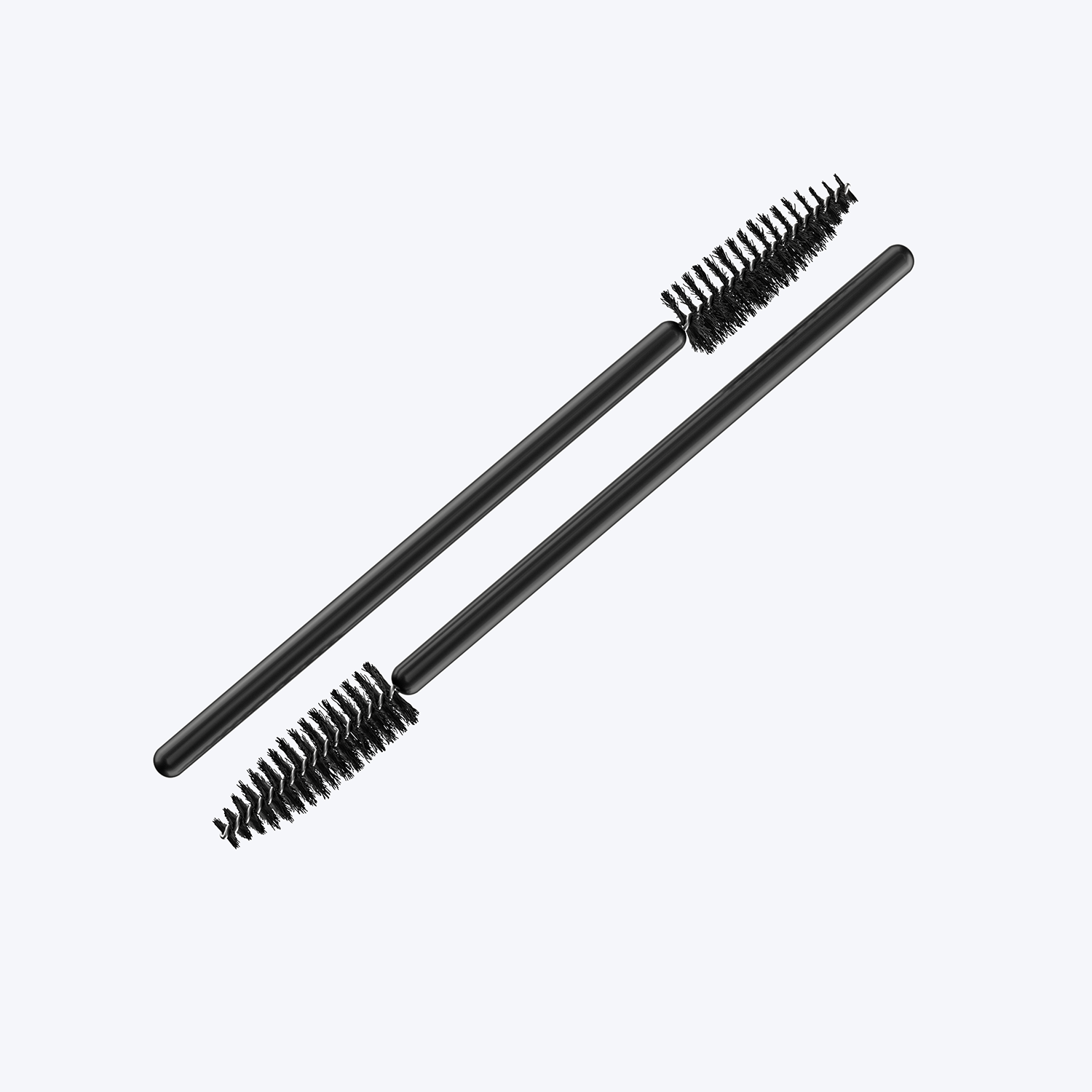 Eyebrow Brush, black, 50 шт